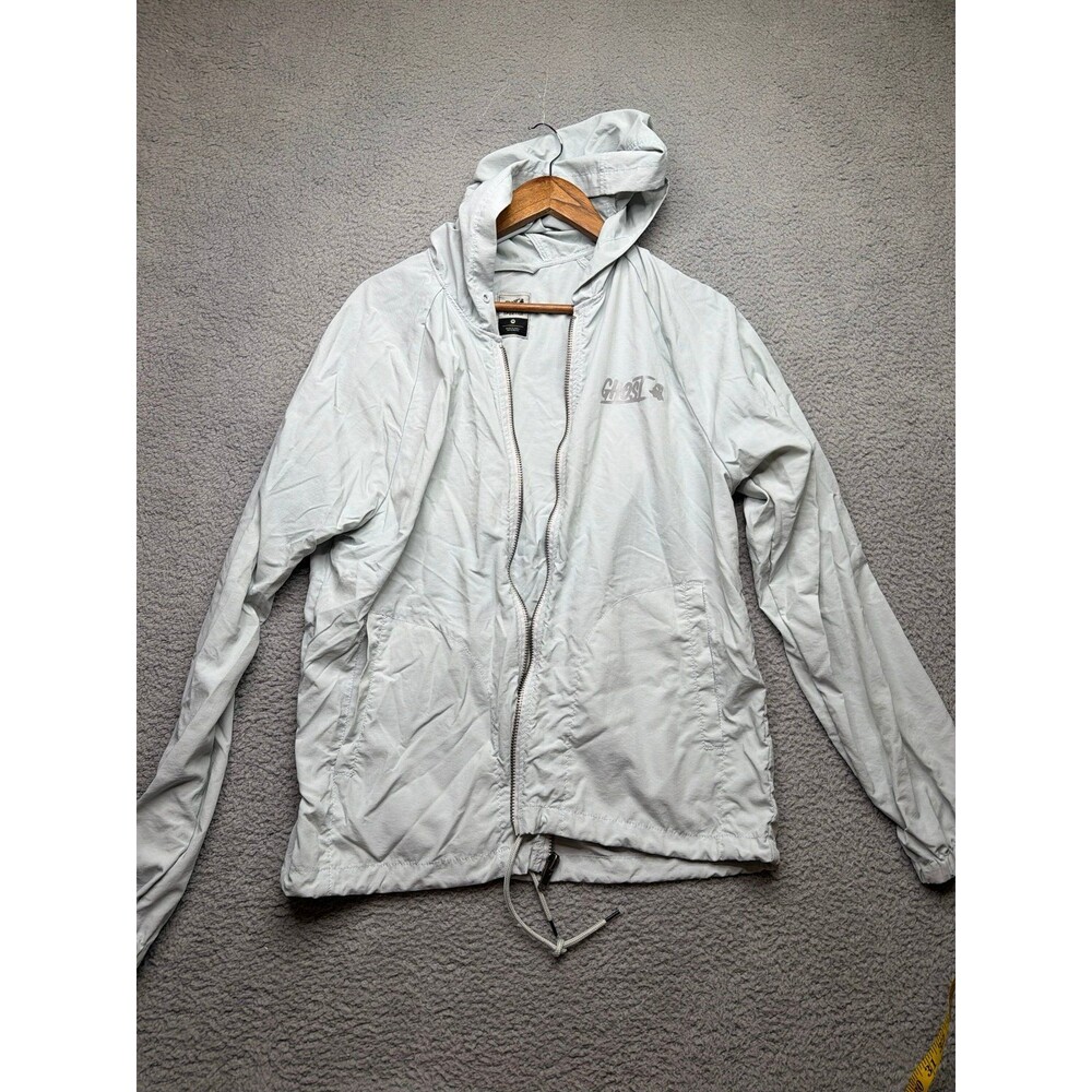 Ghost Lifestyle Ghost X Sportiqe wind breaker jacket size medium EUC